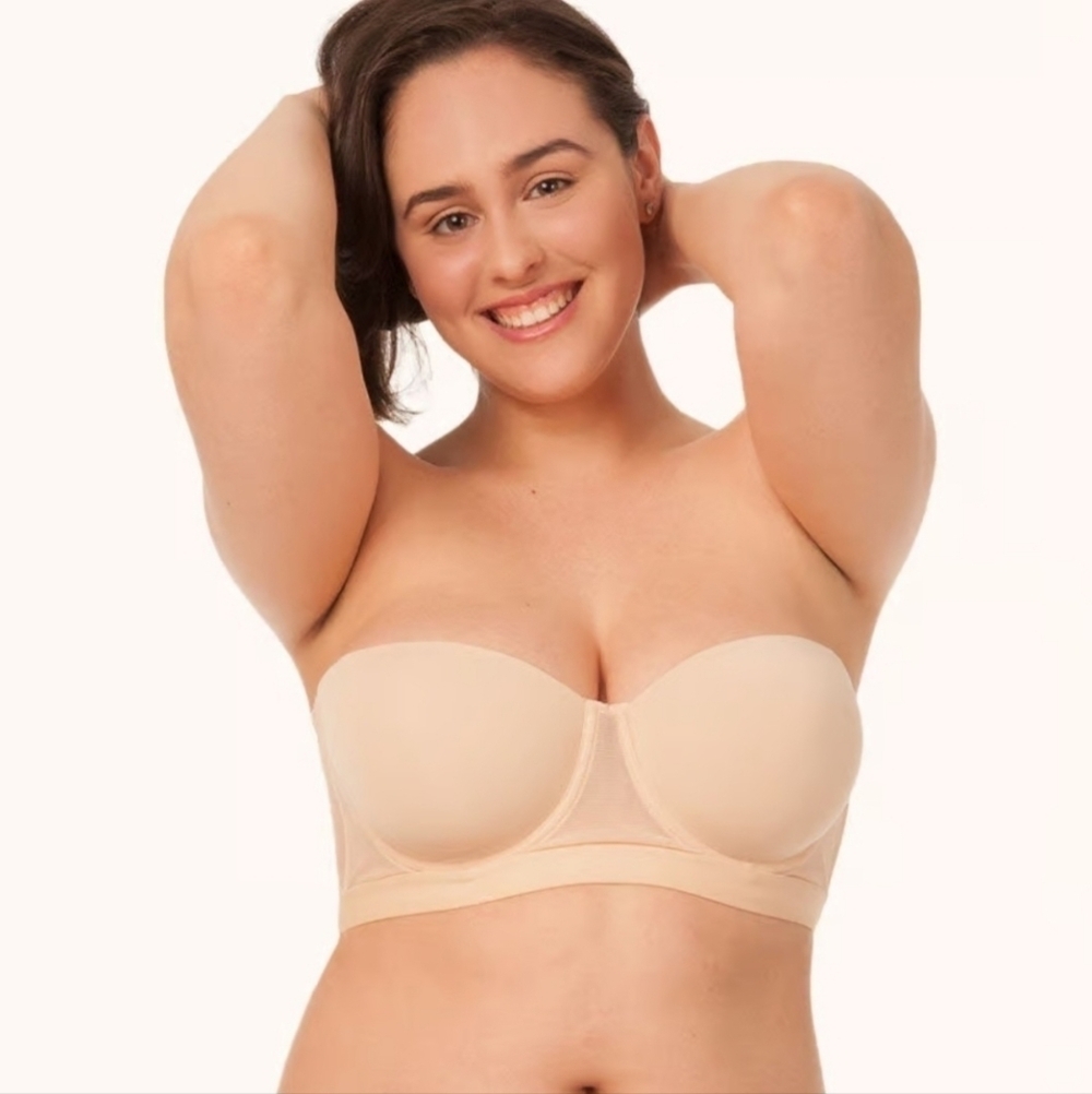 NWT Lively Smooth Strapless Toasted Almond Style #32214 Size 32D